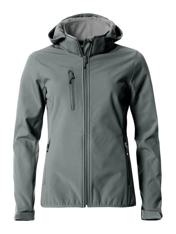 BASIC HOODY SOFTSHELL LADIES JACKET